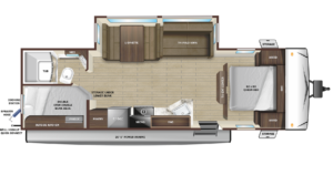 2025 Range Lite Travel Trailer 261BH
