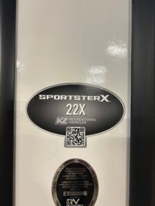 2026 SPORTSTER X TOY HAULER 22X TRAVEL TRAILER